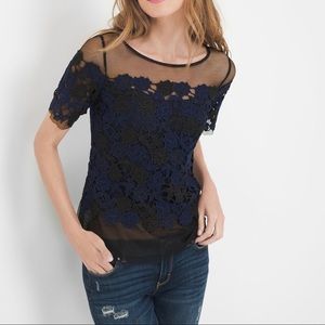 WHBM - Lace Top